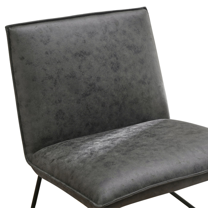 by fonQ Scotch Fauteuil - Microleder - Antraciet