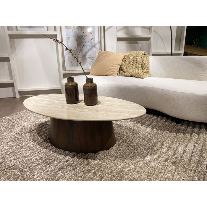 Livingfurn - Salontafel Ovaal - Valentino Oval 120cm