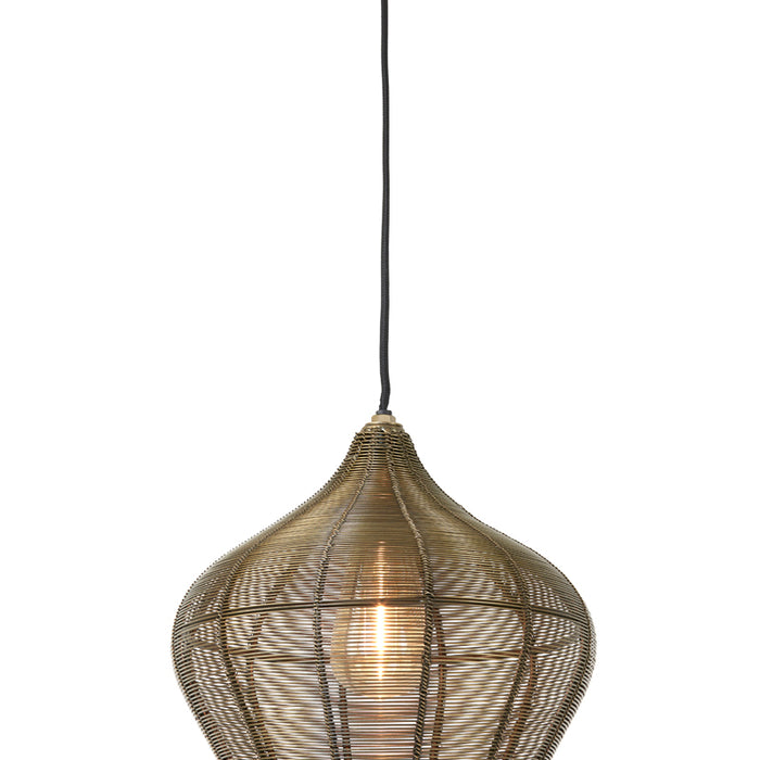 Light & Living Light&living Hanglamp Ø27x29,5 cm ALVARO antiek brons