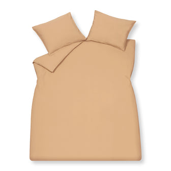 Vandyck Washed Cotton Dekbedovertrek 140 x 200/220 cm - Apricot Blush