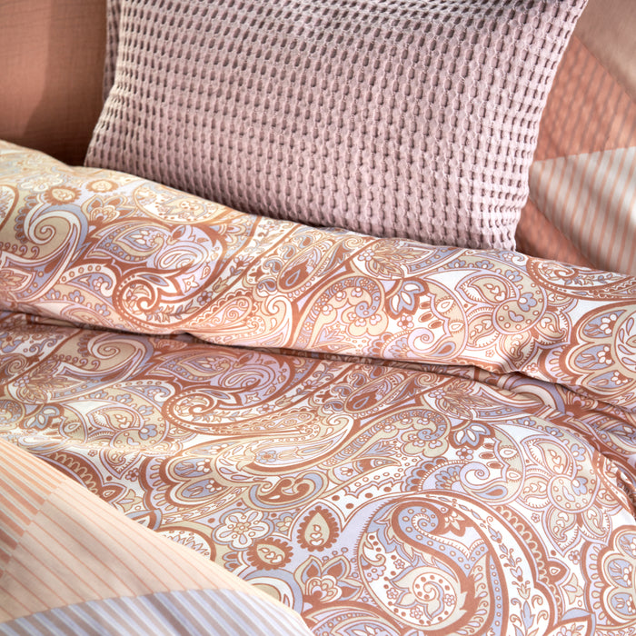 Vandyck Happy Fever Dekbedovertrek 200 x 200/220 cm - Apricot Blush