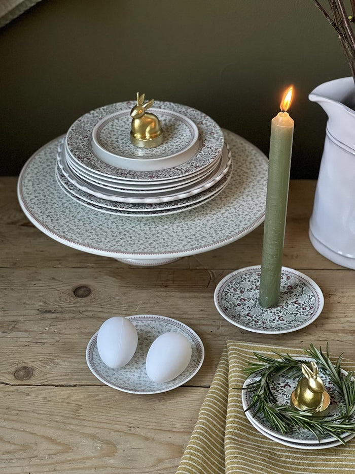 Laura Ashley Bord Plat 20 cm Groene Bloemen