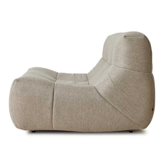 HKliving Lazy Lounge Tuinstoel - Naturel