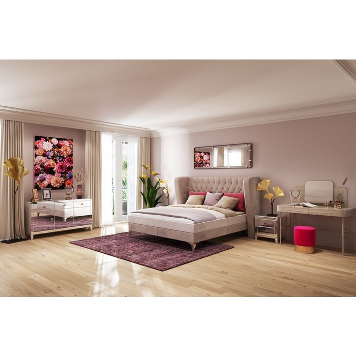 Kare Design Betsy Spiegel Rechthoekig Frame Metal