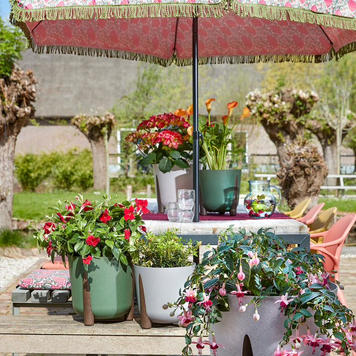 In The Mood Collection Mitchell Parasol - H238 x Ø220 cm - Fuchsia