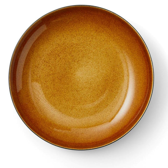 Bitz Gastro Serveerschaal Ø 40 cm - Zwart/Amber