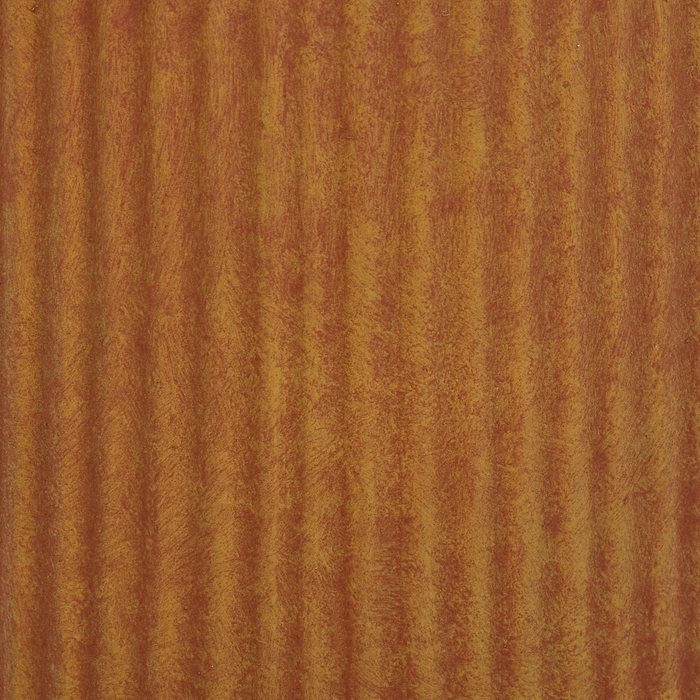 Beliani - DARIA - Bloempot - 24x24x24 cm - Goudbruin - Kleivezels