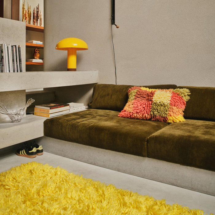 HKliving Fluffy Rag Sierkussen 40 x 60 cm