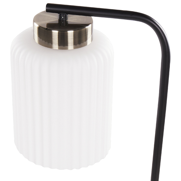 Beliani - CAUDELO - Tafellamp - Zwart|Messing - Metaal