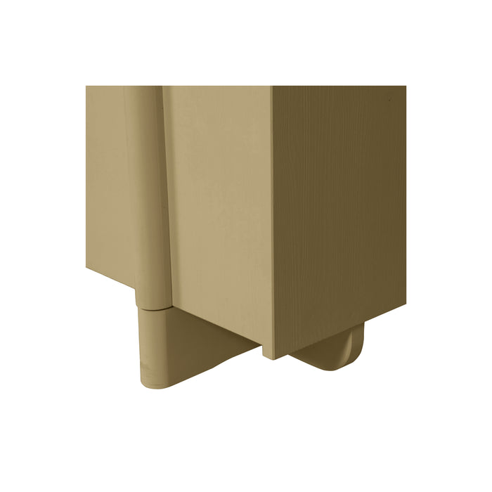 WOOOD Basu Hoge Opbergkast Grenenhout B 100 cm - Moss