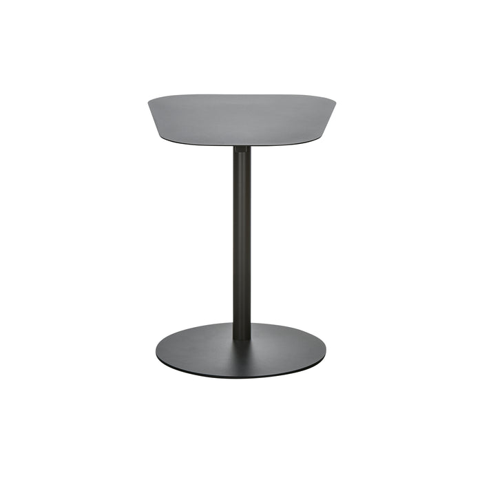 WOOOD Bijzettafel Lia - Metaal - Zwart - 50x50x38