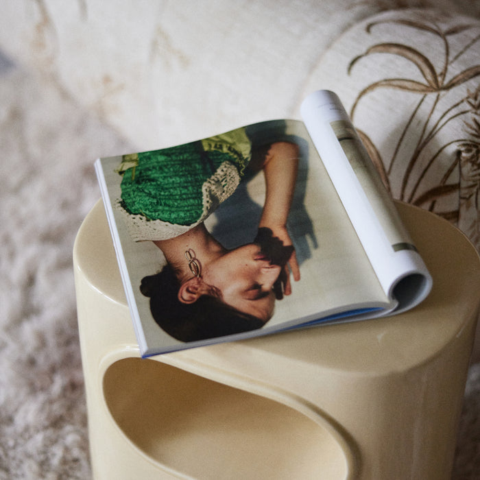 HKliving Space Bijzettafel - Cream