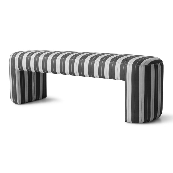 HKliving Lobby Bankje - Striped