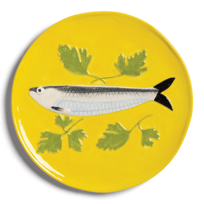 &k amsterdam De La Mer Bord Ø 16 cm - Set van 4