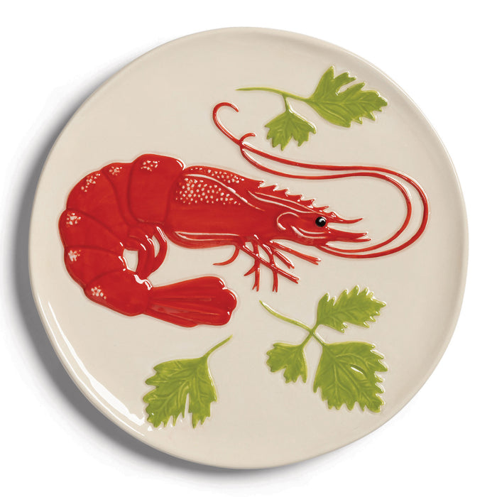 &k amsterdam De La Mer Bord Ø 16 cm - Set van 4