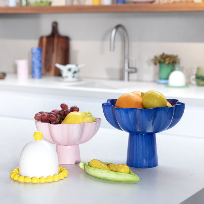 &k amsterdam Sun Schaal Ø 24,5 cm - Blauw