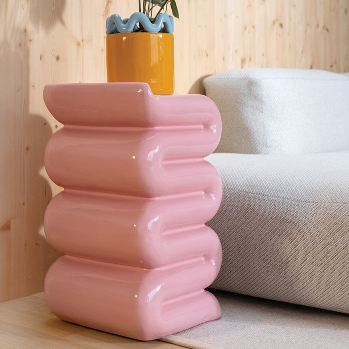 &k amsterdam Pillar Whip H 62 cm - Roze