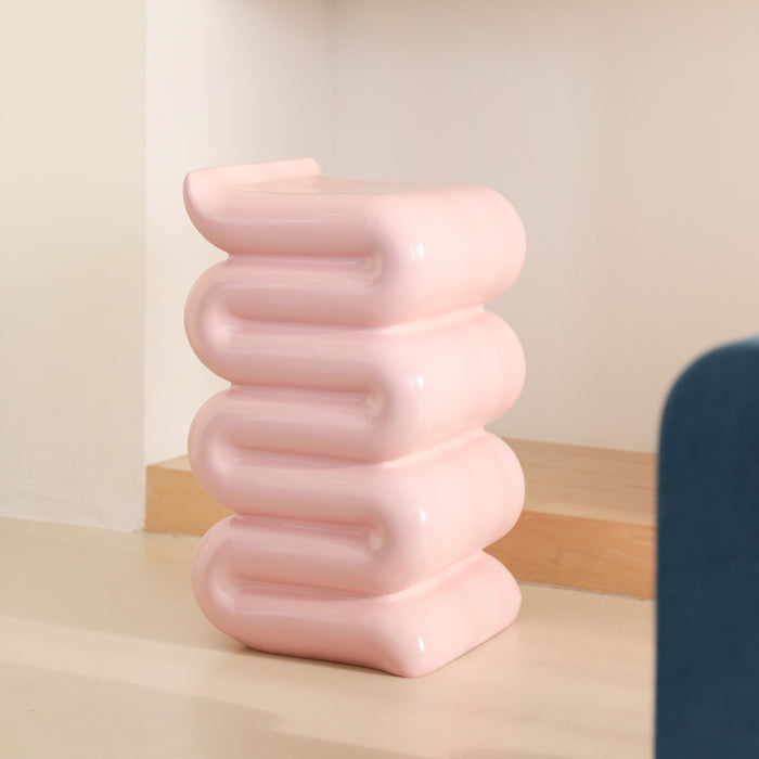 &k amsterdam Pillar Whip H 62 cm - Roze