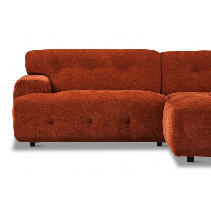 by fonQ Ruby Hoekbank met Chaise Longue Rechts - Terra