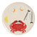 &k amsterdam De La Mer Serveerschaal Ø 26,5 cm - Crab