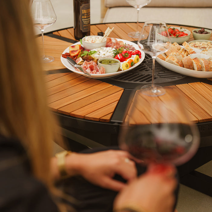 Boretti Focolare Lounge Poten voor Tafelbarbecue