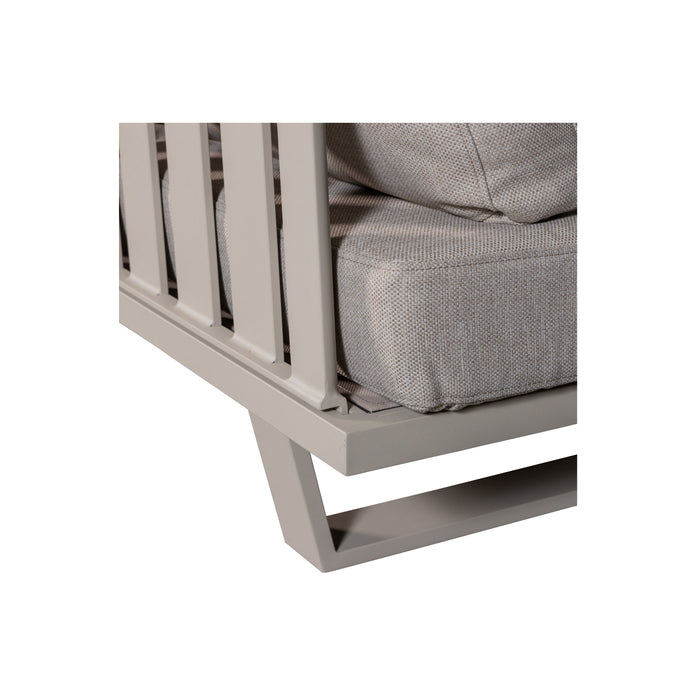 WOOOD Bear 3-Zits Tuinbank - Aluminium - Zand - All Weather -80x210x87