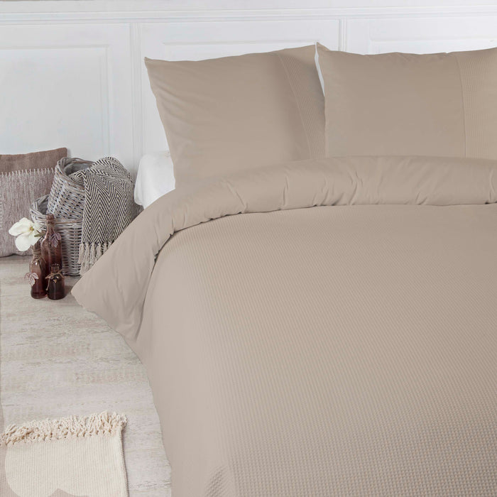 Papillon Mendoza dekbedovertrek 140x200|220 cm zand