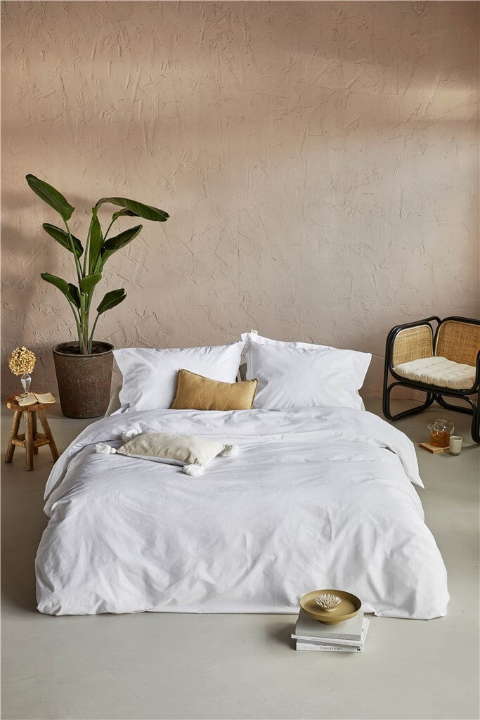 Walra - Dekbedovertrek Forever Cotton - 240x220 - Wit