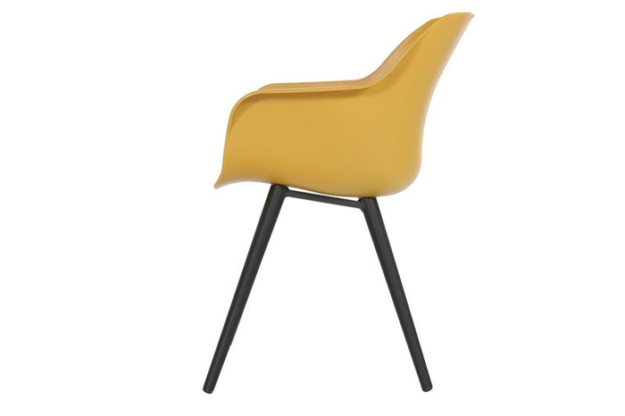 Hartman Sophie tuinstoel Yellow|Rome grey 100 cm. - 5-delig