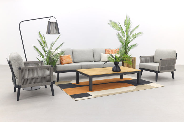 VDG Durban|Mindo stoel-bank loungeset - 4-delig