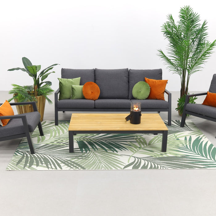 VDG Atlanta mindo stoel-bank loungeset - 4-delig