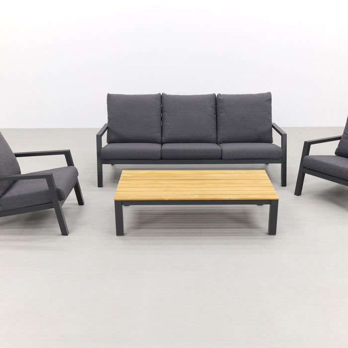 VDG Atlanta mindo stoel-bank loungeset - 4-delig