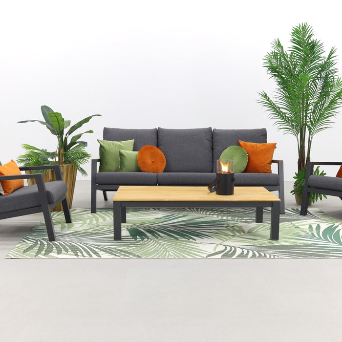 VDG Atlanta mindo stoel-bank loungeset - 4-delig