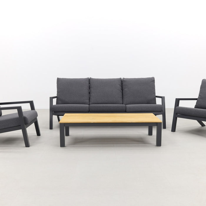 VDG Atlanta mindo stoel-bank loungeset - 4-delig