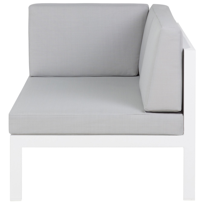 Beliani - CASTELLA - Loungeset voor 6 - Grijs - Aluminium