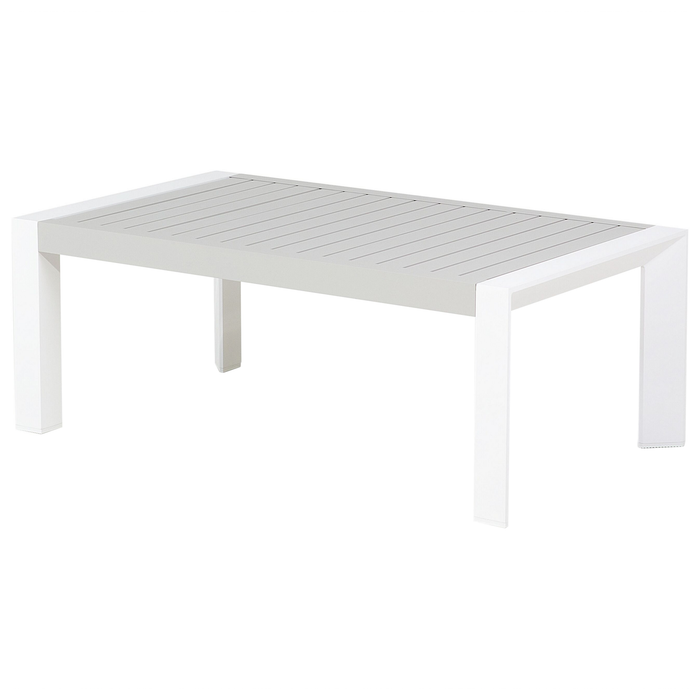 Beliani - CASTELLA - Loungeset voor 6 - Grijs - Aluminium