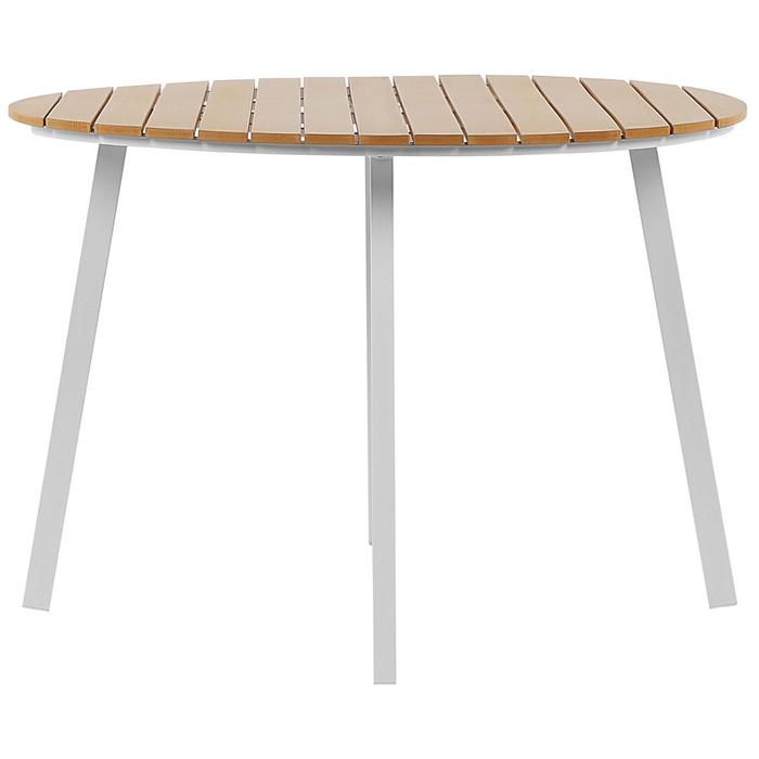 Beliani - CAVOLI - Tuinset voor 4 - Wit - Aluminium