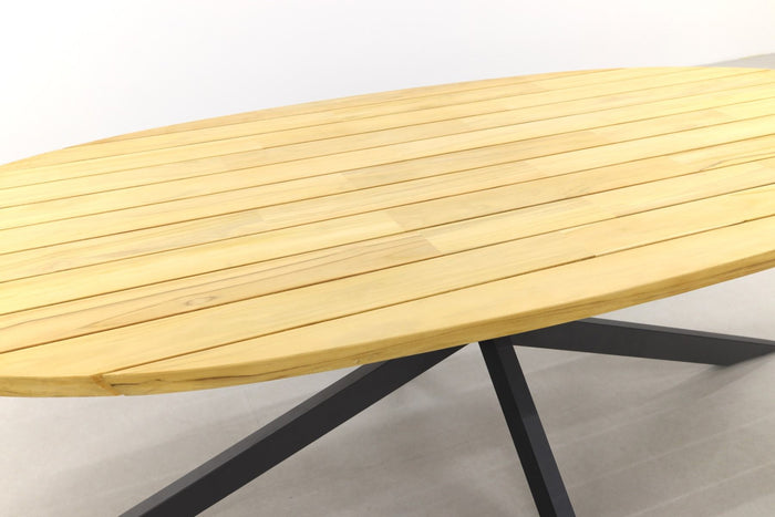 4 Seasons Outdoor - Jasmine black|Taste Prado Ellips 240x115 cm