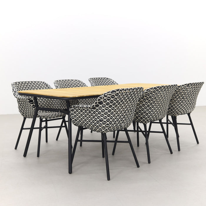 Hartman Delphine|Bella 180x90 cm. - 5-delige tuinset