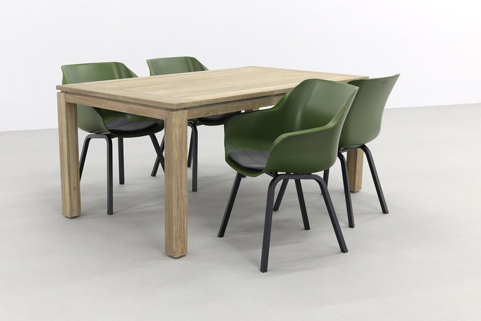 Hartman Sophie Element Mosgroen|Rome grey 170 cm. tuinset - 5-delig