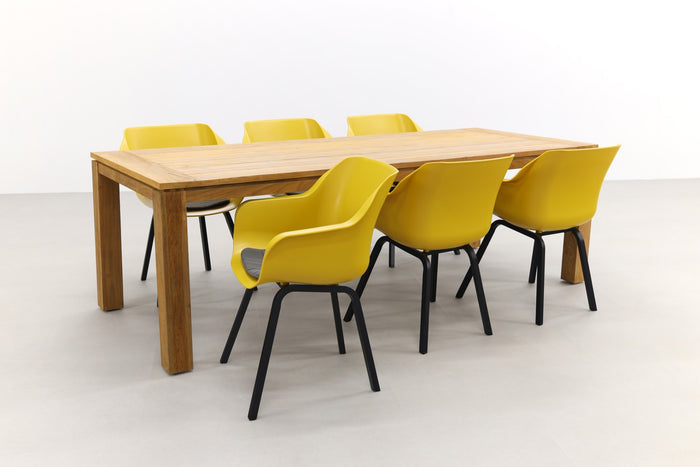 Hartman Sophie Element Yellow|Rome brown 240 cm. tuinset - 7-delig