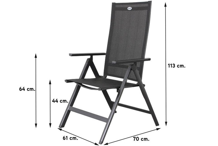 Hartman Napoli|Benevento 240x110 cm. - Deens ovale tuinset
