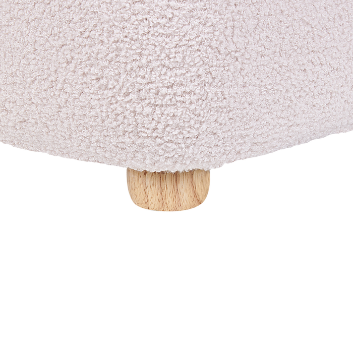 Beliani - LULEA - Kinderstoel - Roze - Nepbont