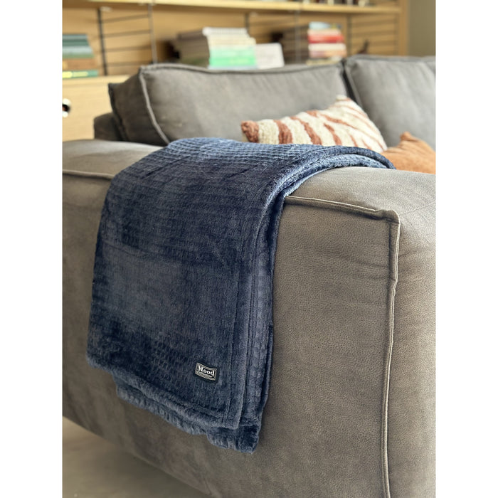 In The Mood Collection Joanne Plaid - L180 x B130 cm - Donkerblauw