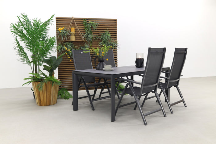 Hartman Roma|Baltimor 180 cm. verstelbare tuinset - 5-delig