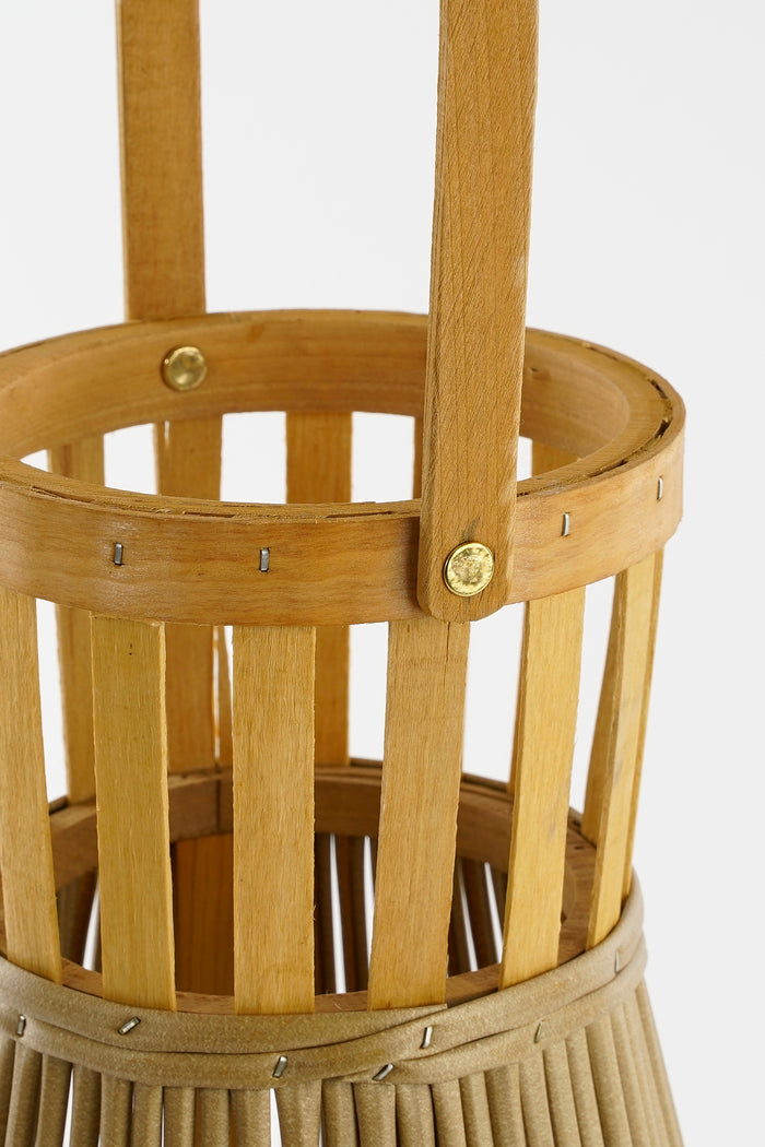 Mica Decorations Cosmo Lantaarn - H38 x Ø15 cm -Lichtbruin