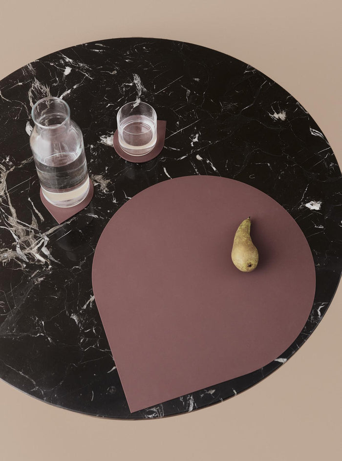 Stilla placemats sets van 2 ginger bread