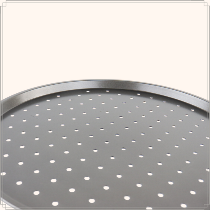 OTIX Pizza Ovenplaat Bakplaat Pizzaplaat Ø 33 cm Rond BBQ