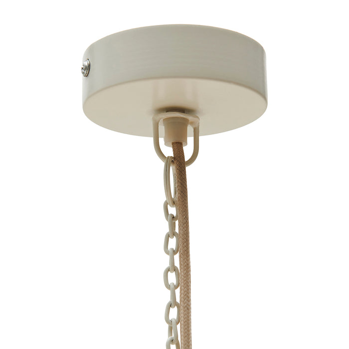 Riviera Maison Hanglamp Naturel - Marisol - Bananenblad (ØxH) 80x52