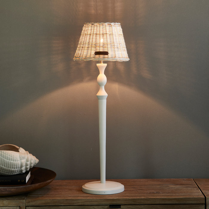 Riviera Maison Lampenkap klein Naturel - Naxos - rotan (ØxH) 24x18